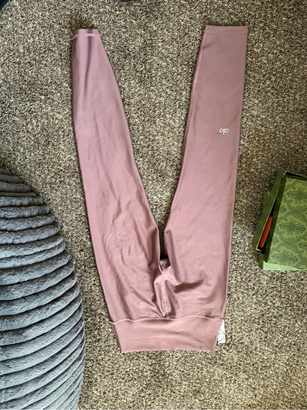 Mushrooom High-Waist Leggings 7/8 Alo women’s large nwt